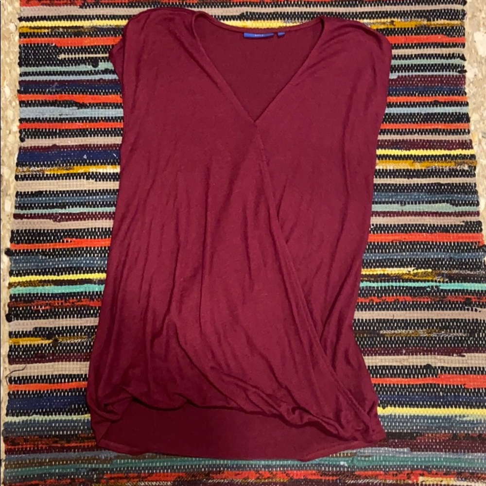 wrap style tshirt